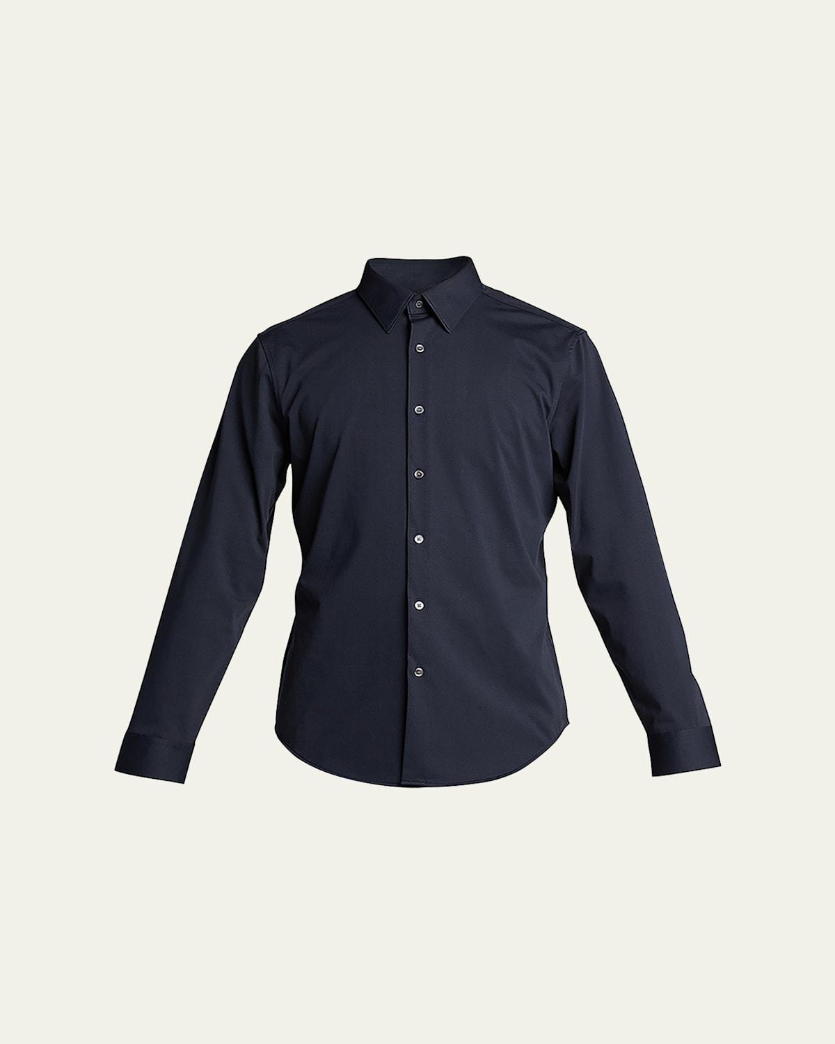 Mens Sylvain Shirt in Structure Knit Product Image