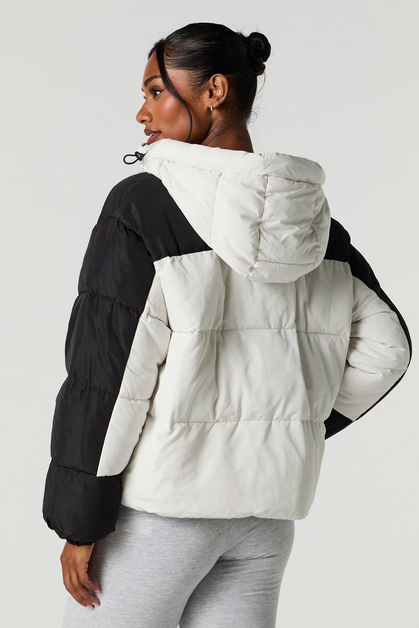 Colourblock Puffer Jacket Female Product Image