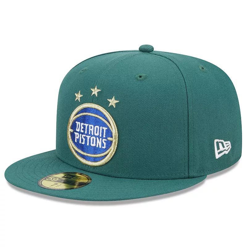 Mens New Era Detroit Pistons 2022/23 City Edition Alternate Logo 59FIFTY Fitted Hat Product Image