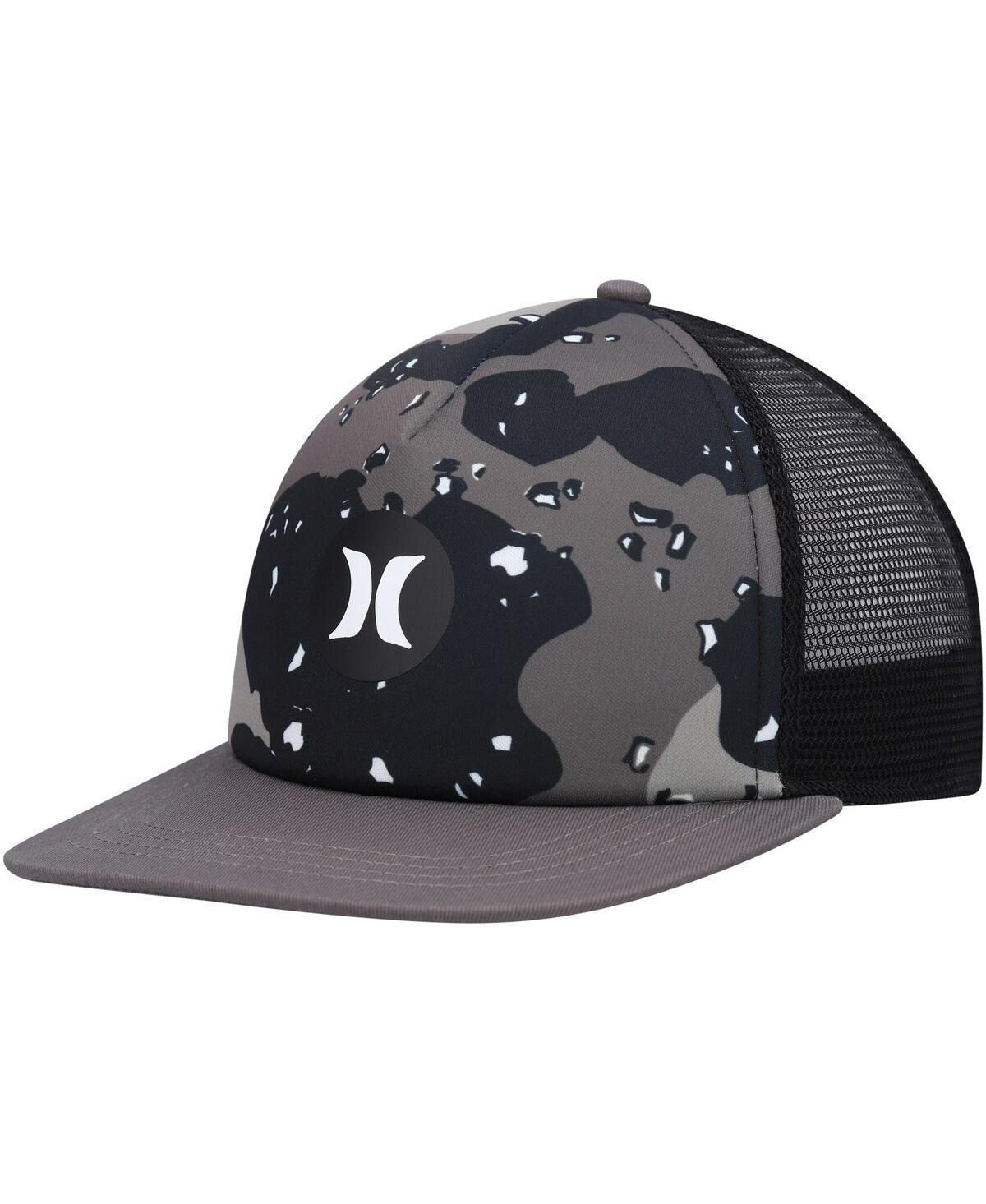 Mens Hurley  Anthracite/Black Balboa Trucker Snapback Hat Product Image