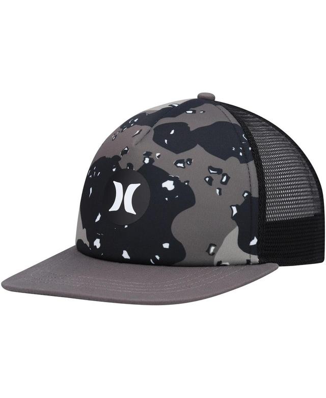 Mens Hurley  Anthracite/Black Balboa Trucker Snapback Hat Product Image