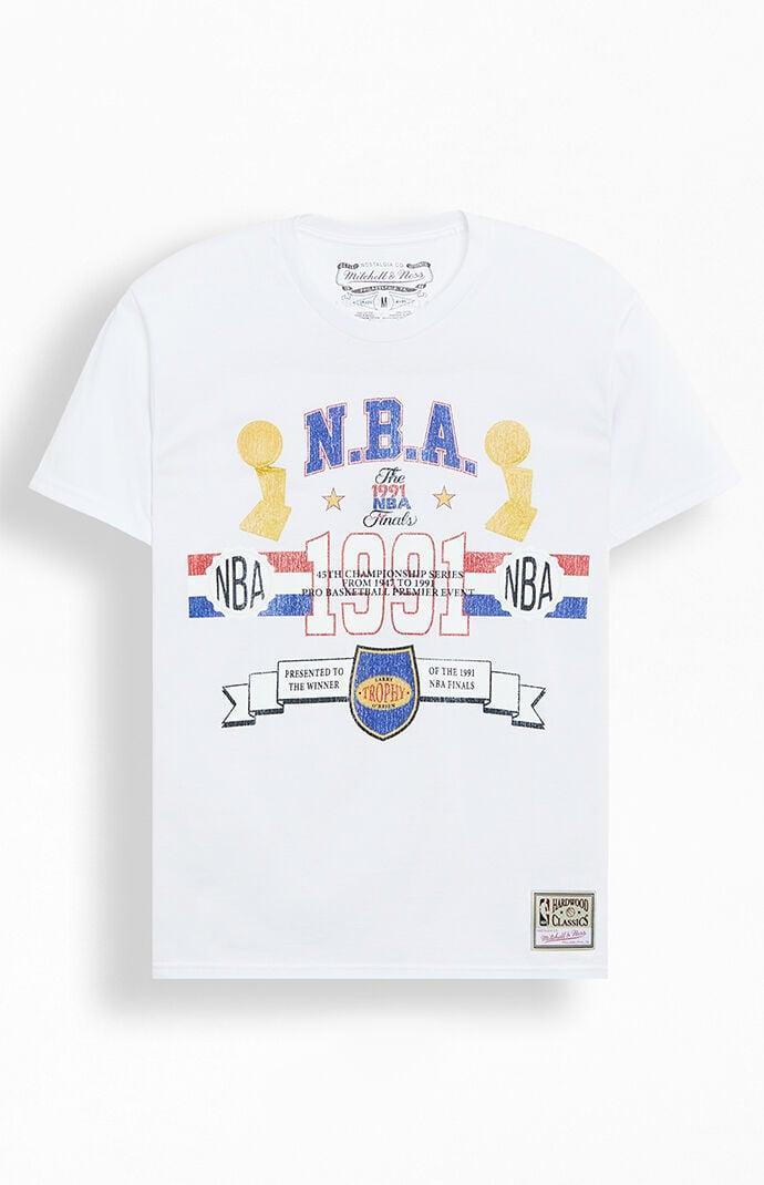 Mitchell & Ness Men's 1991 N.B.A Finals T-Shirt Product Image