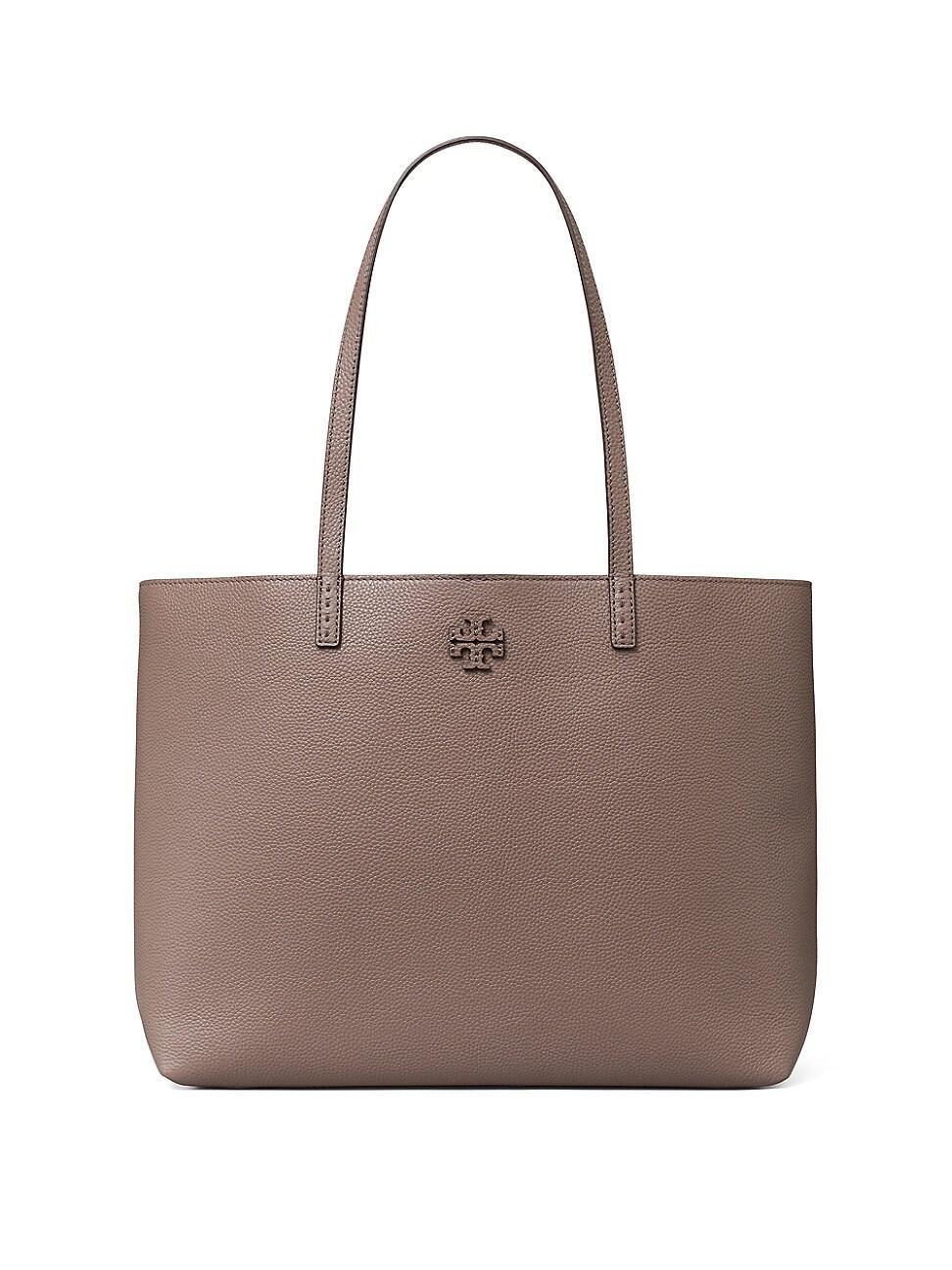 Womens McGraw Leather Tote Bag Product Image