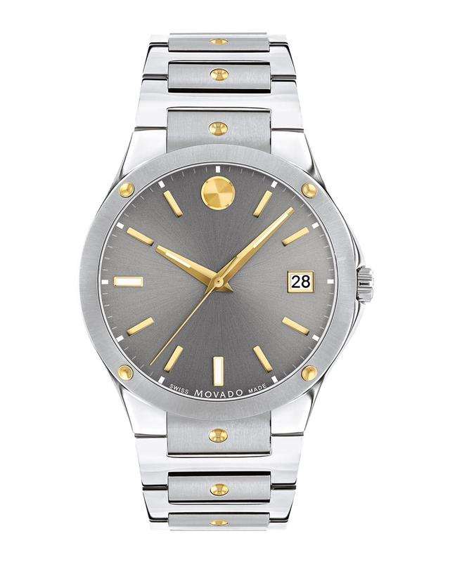 Mens 41mm SE Steel Bracelet Watch w/ Yellow Gold Product Image