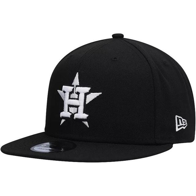 Mens New Era Houston Astros Team 9FIFTY Snapback Hat Product Image