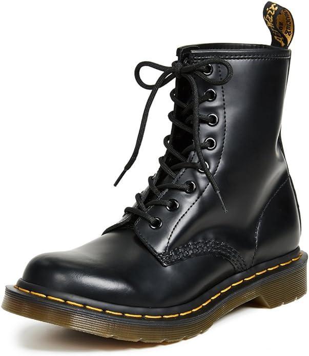 Dr. Martens Women's 1460 Smooth Leather 8 Eye Boot Combat Female Product Image