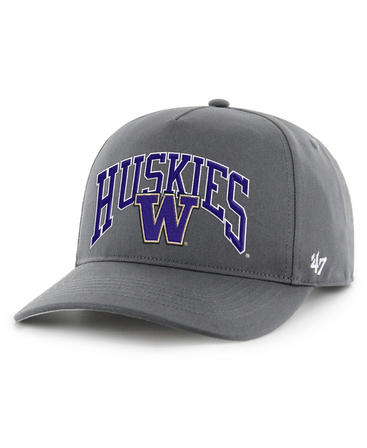 Mens 47 Charcoal Washington Huskies Classic Hitch Adjustable Hat Product Image