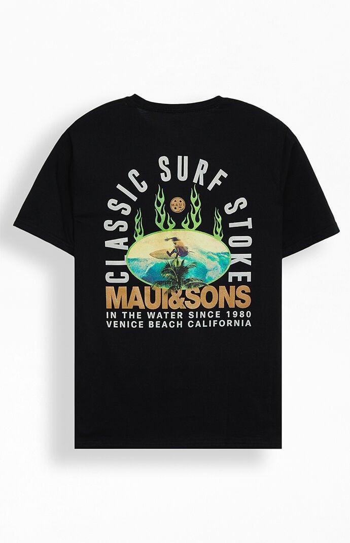 Maui & Sons Men's Surf Stroke T-Shirt Product Image