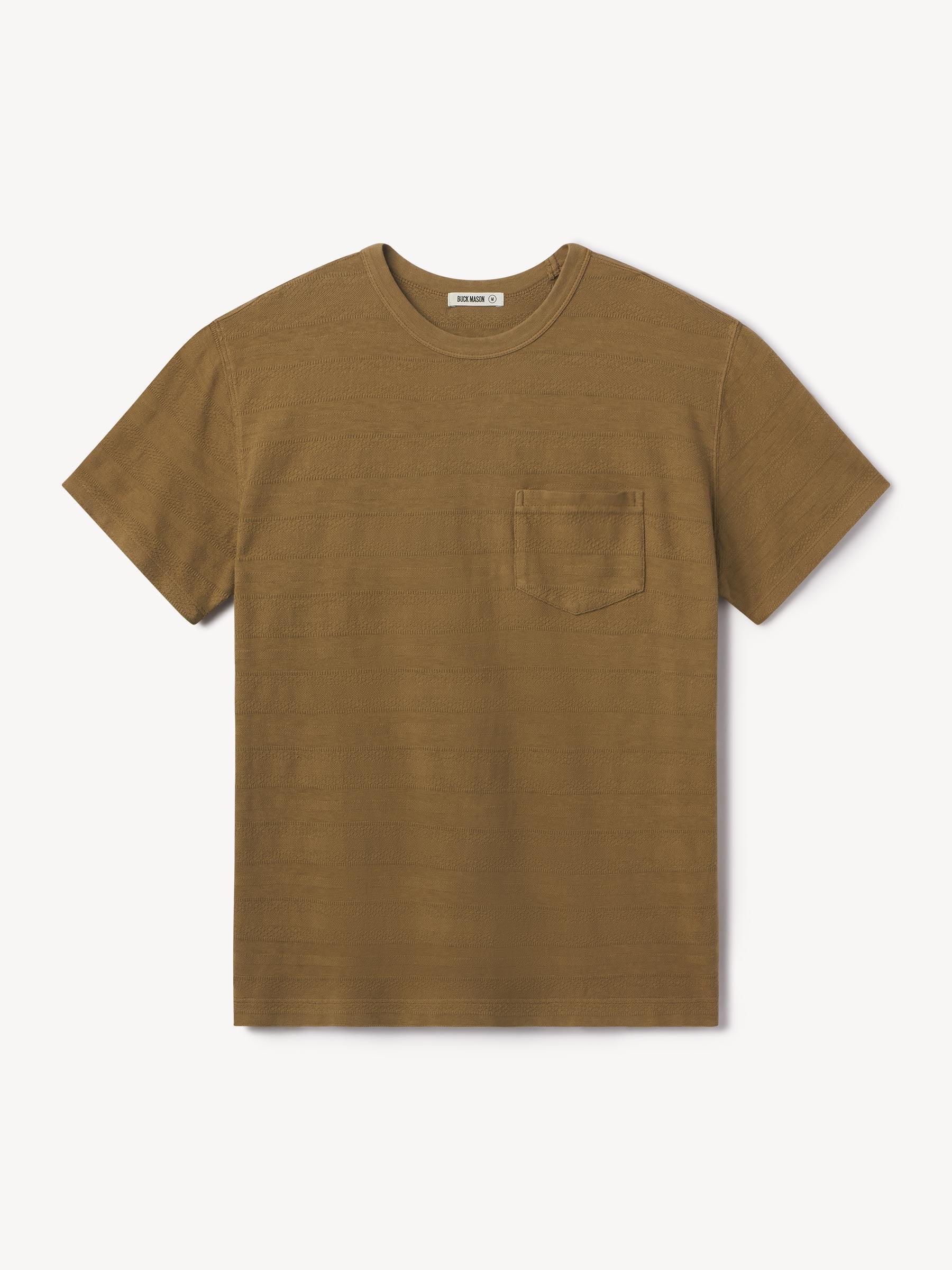 Teak Vintage Jacquard Pocket Tee product image