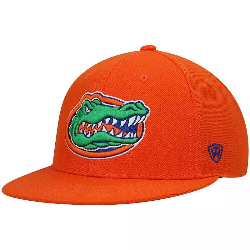 Mens Top of the World Florida Gators Team Color Fitted Hat Product Image