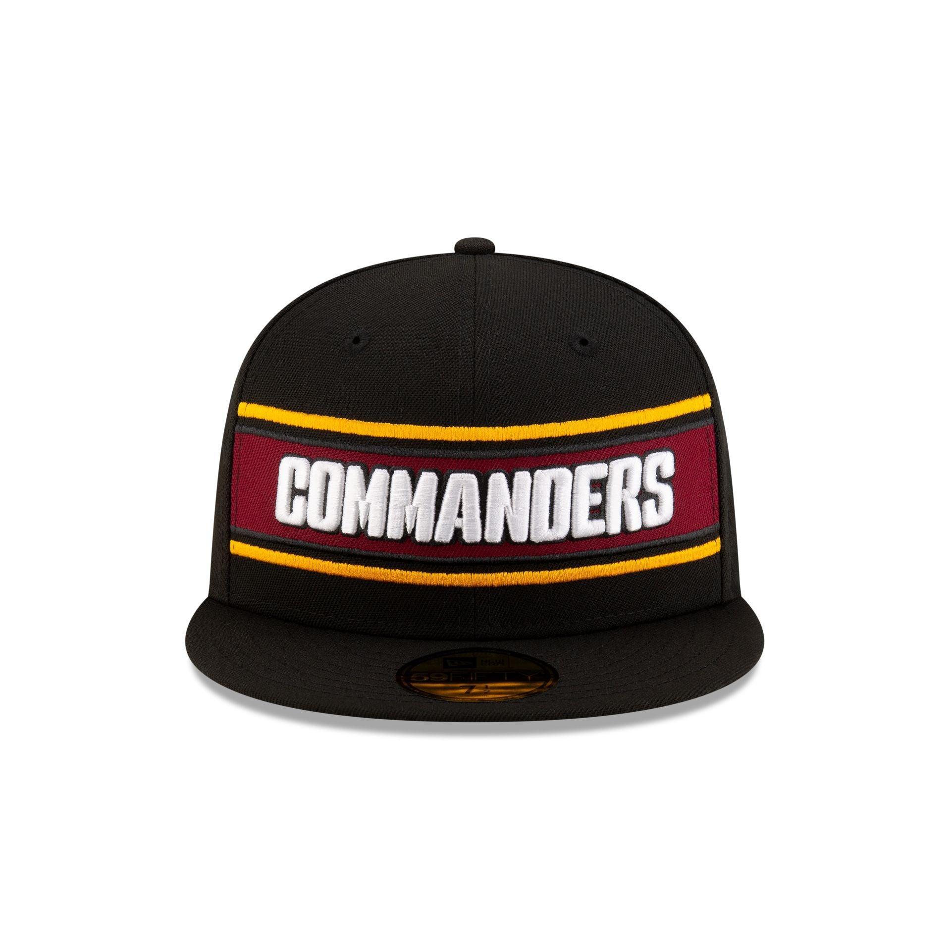 Washington Commanders 2024 Sideline Black 59FIFTY Fitted Hat Male Product Image