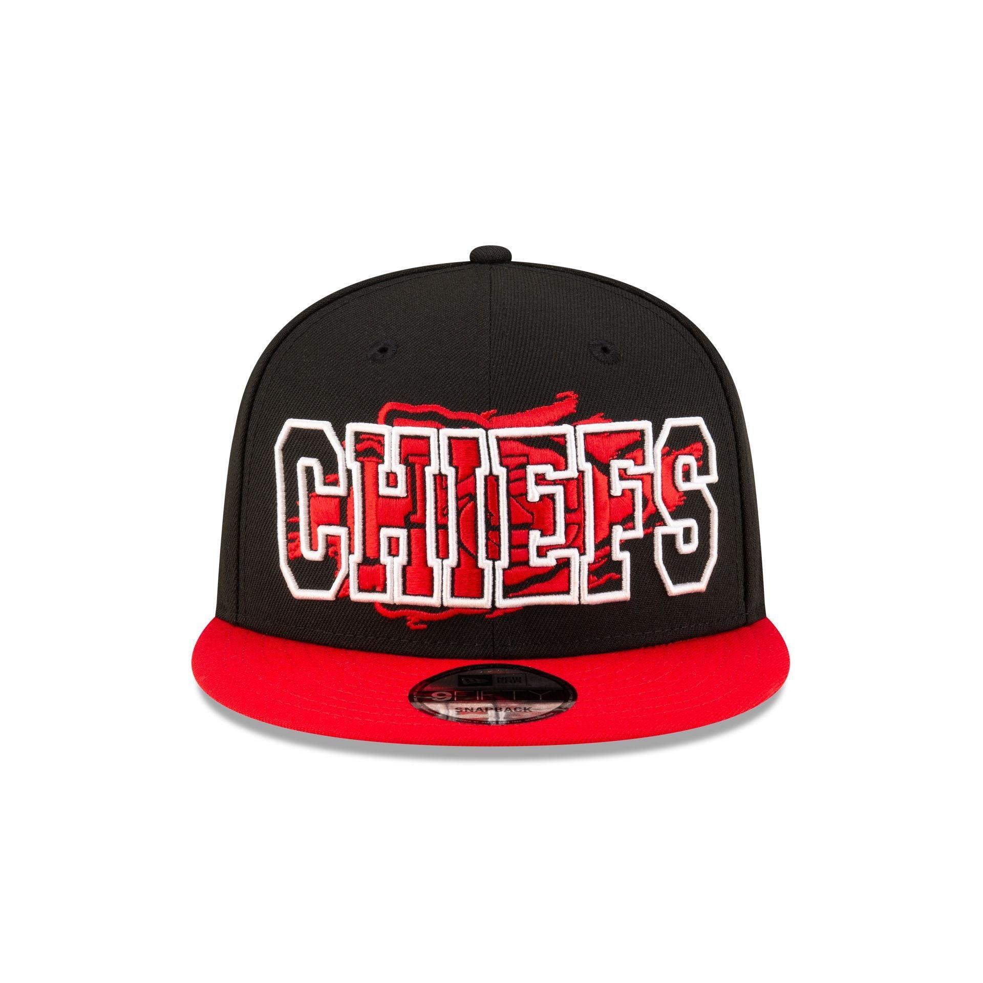 Kansas City Chiefs Splatter 9FIFTY Snapback Hat Male Product Image