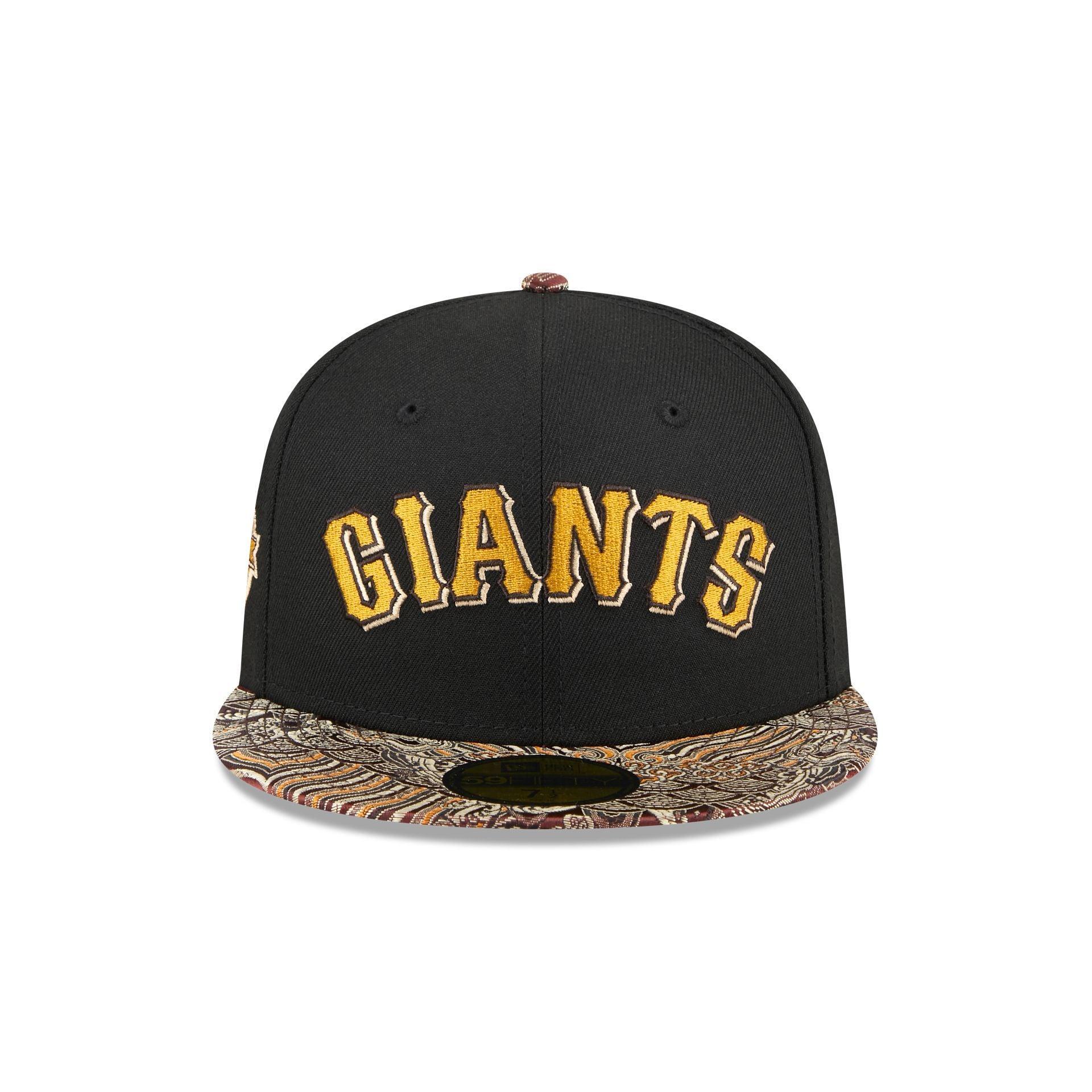 Just Caps Jacquard Visor San Francisco Giants 59FIFTY Fitted Hat Male Product Image