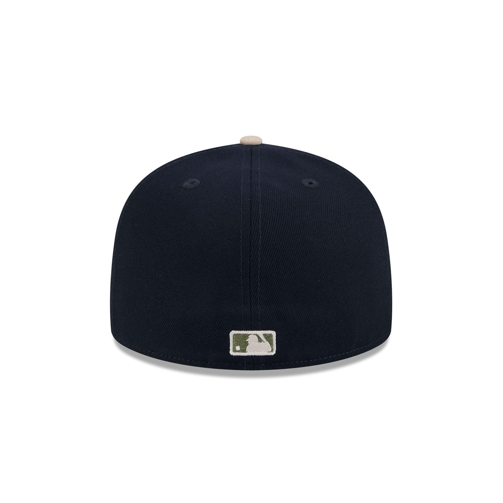 New York Yankees Canvas 59FIFTY A-Frame Fitted Hat Male Product Image