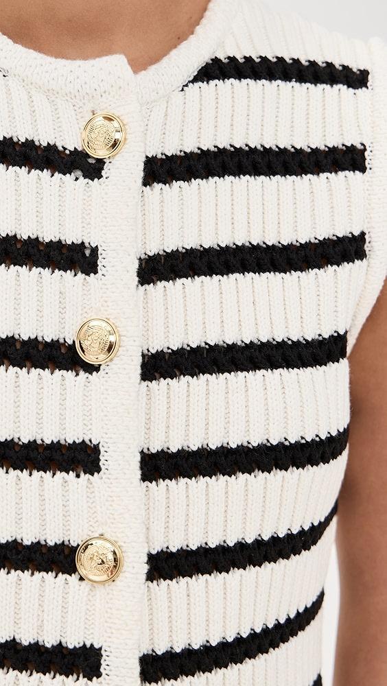 English Factory Striped Knit Vest Dress | Shopbop Product Image