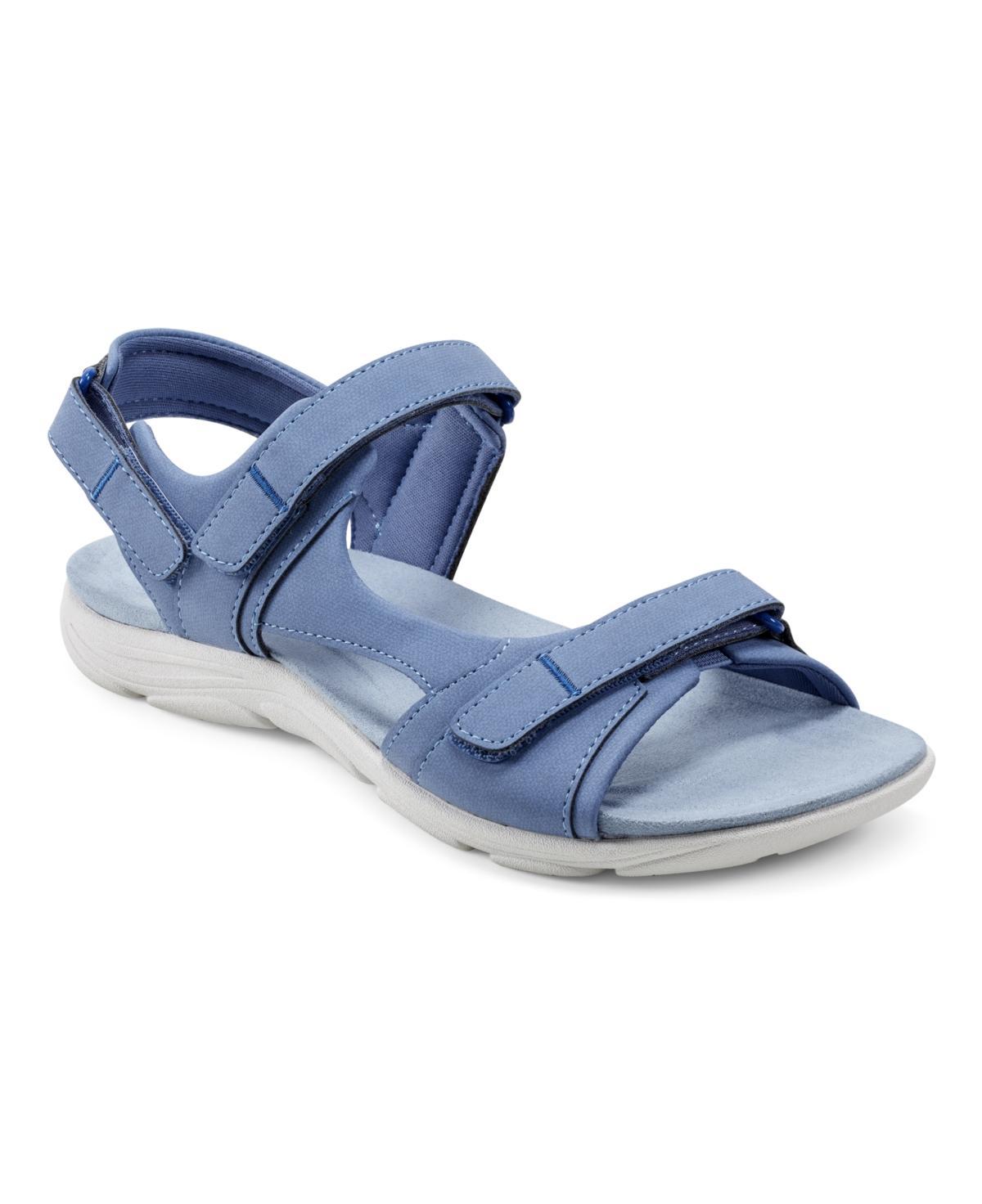 Easy Spirit Lake Womens Sport Sandals Blue Product Image