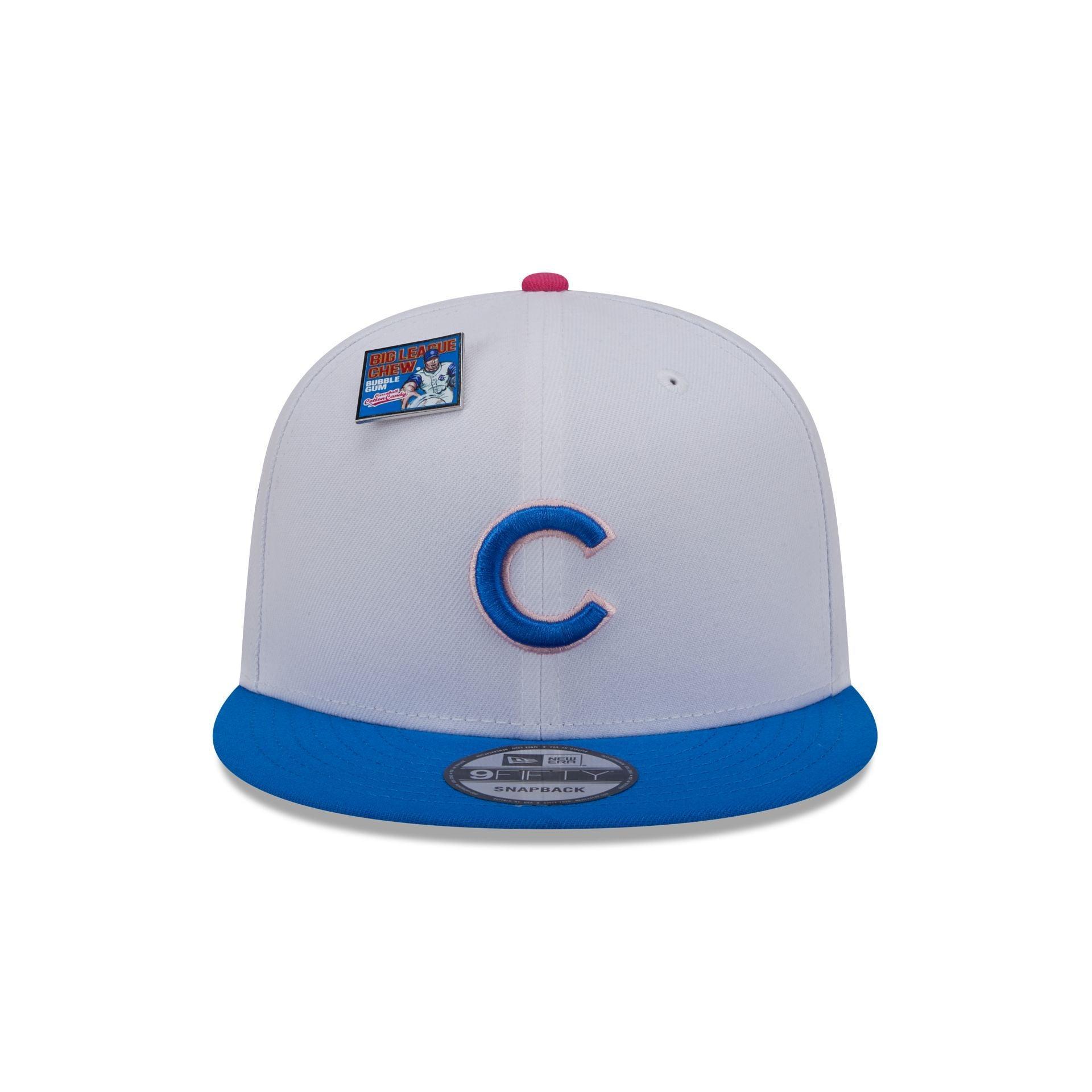 Big League Chew X Chicago Cubs Cotton Candy 9FIFTY Snapback Hat Male Product Image