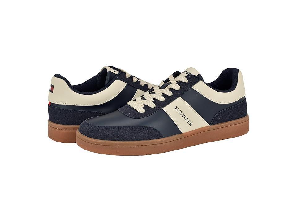 Tommy Hilfiger Lokni (Navy/Cream Multi) Men's Shoes Product Image