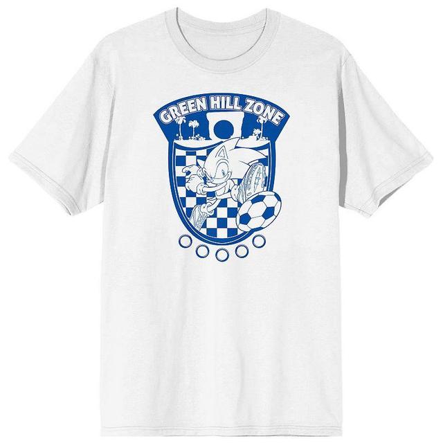 Mens Sonic The Hedgehog Soccer Tee Product Image