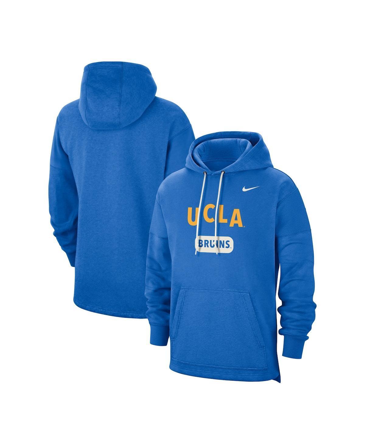 Mens Nike Blue Ucla Bruins Team Arch Fan Pullover Hoodie Product Image