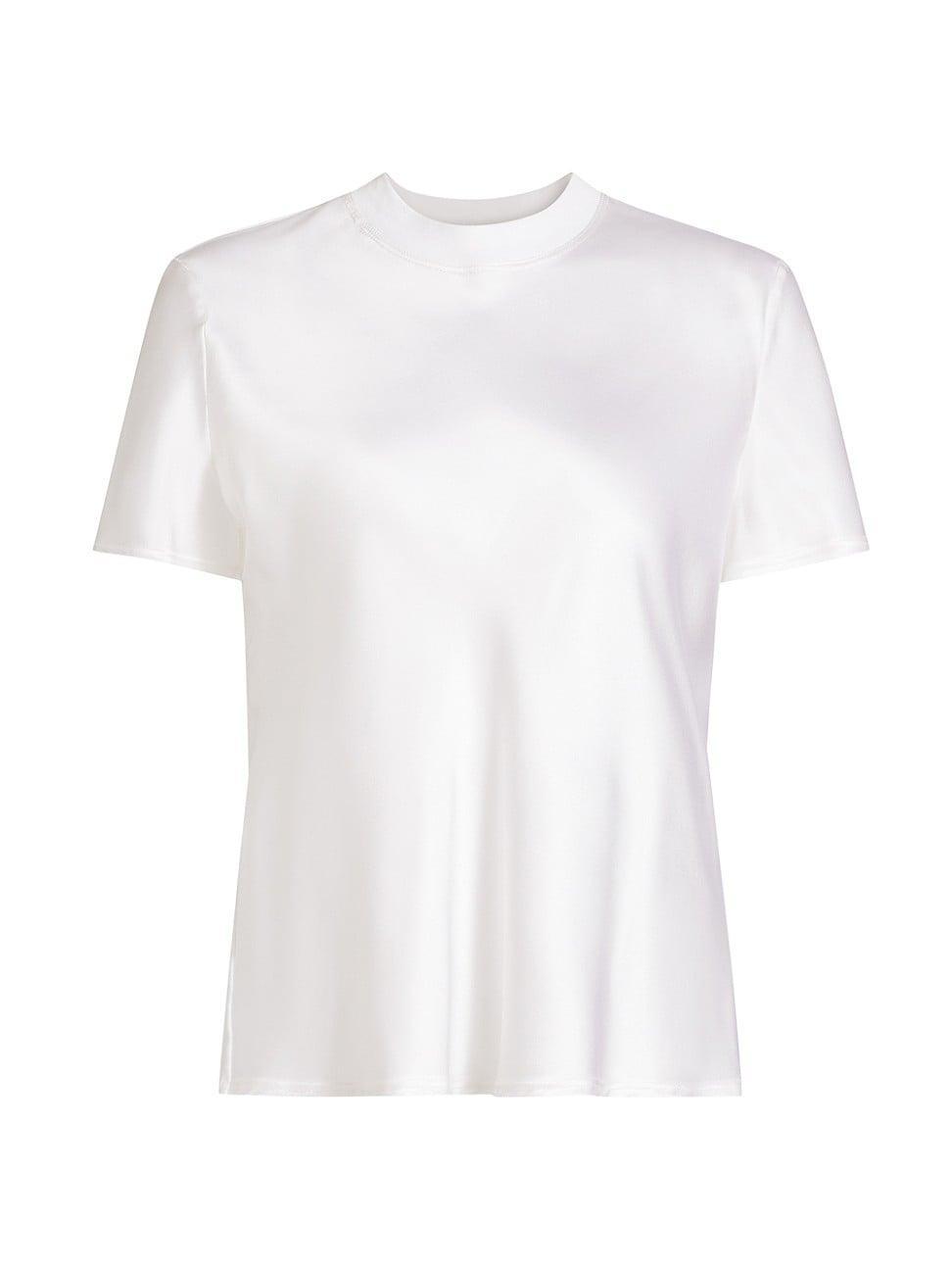 Womens Bias-Cut Cotton Combo T-Shirt product image