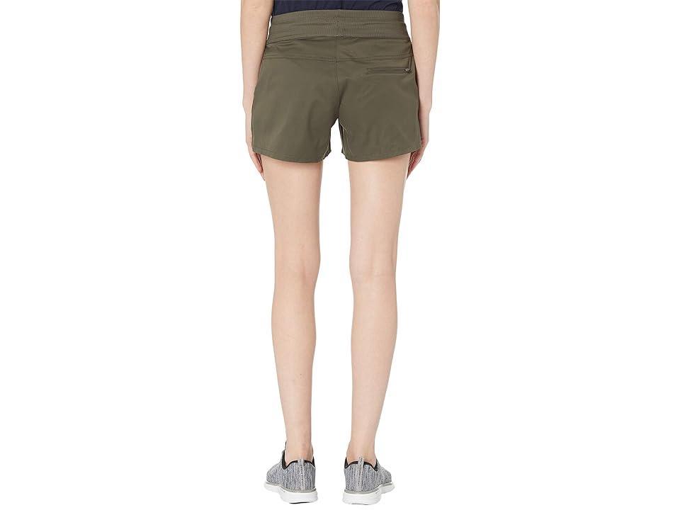 The North Face Aphrodite Motion Shorts (New Taupe Green) Women's Shorts Product Image