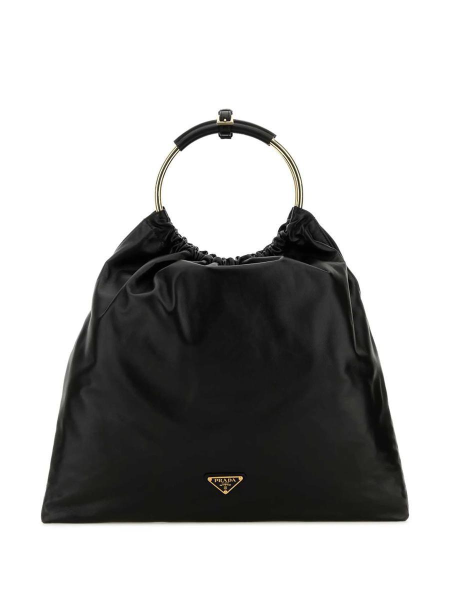 Nappa Leather Bag In Black Product Image