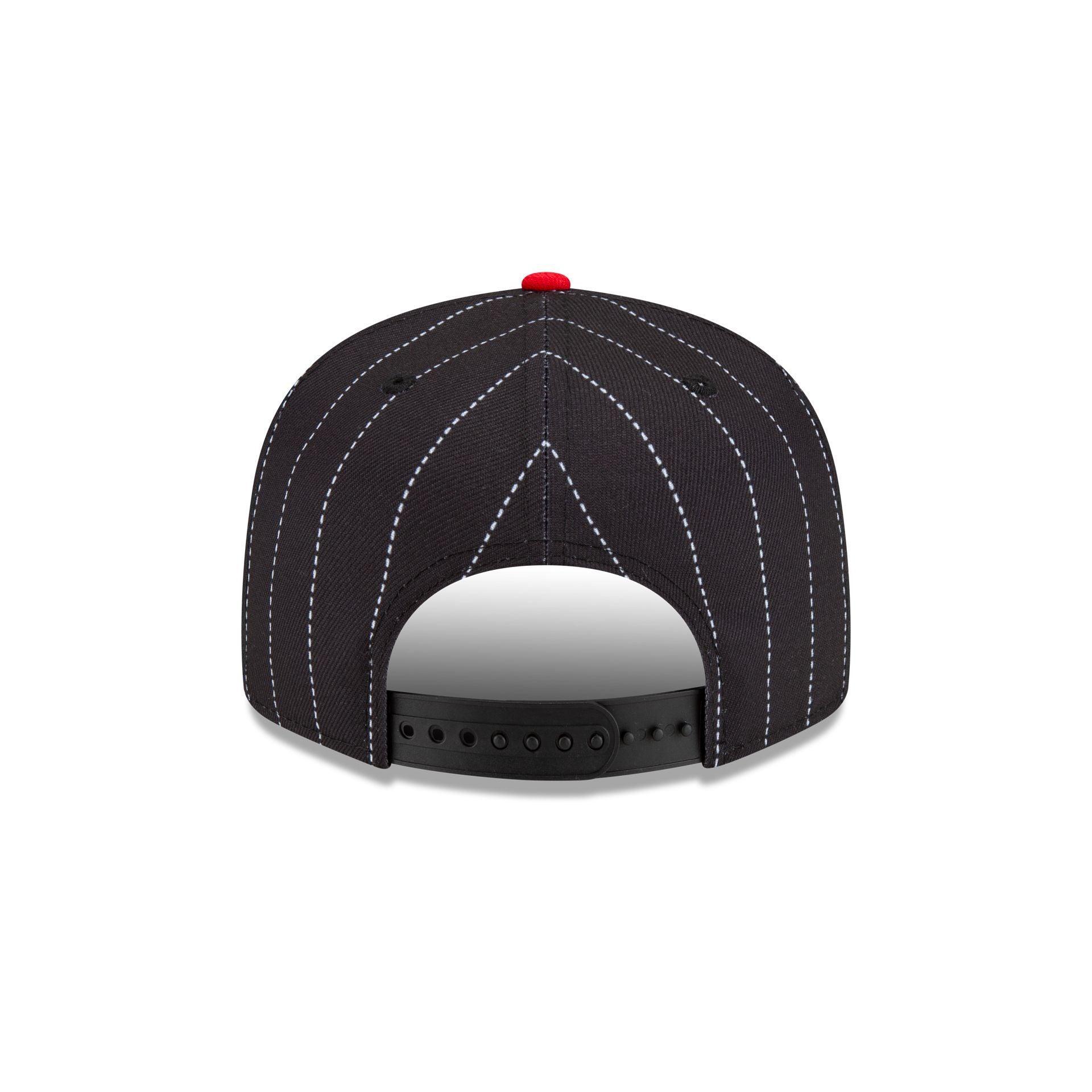 Just Caps NBA Champion Pinstripe Chicago Bulls 9FIFTY Snapback Male Product Image