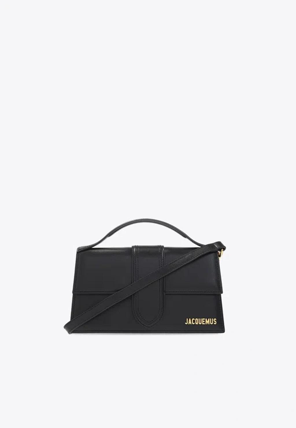 JACQUEMUS Le Grand Bambino Shoulder Bag In Black Product Image