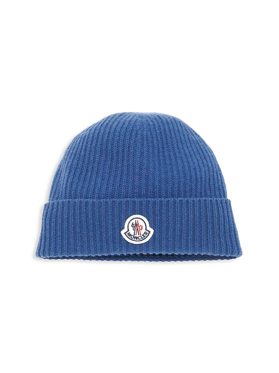 Mens Logo Wool & Cashmere Beanie Hat Product Image