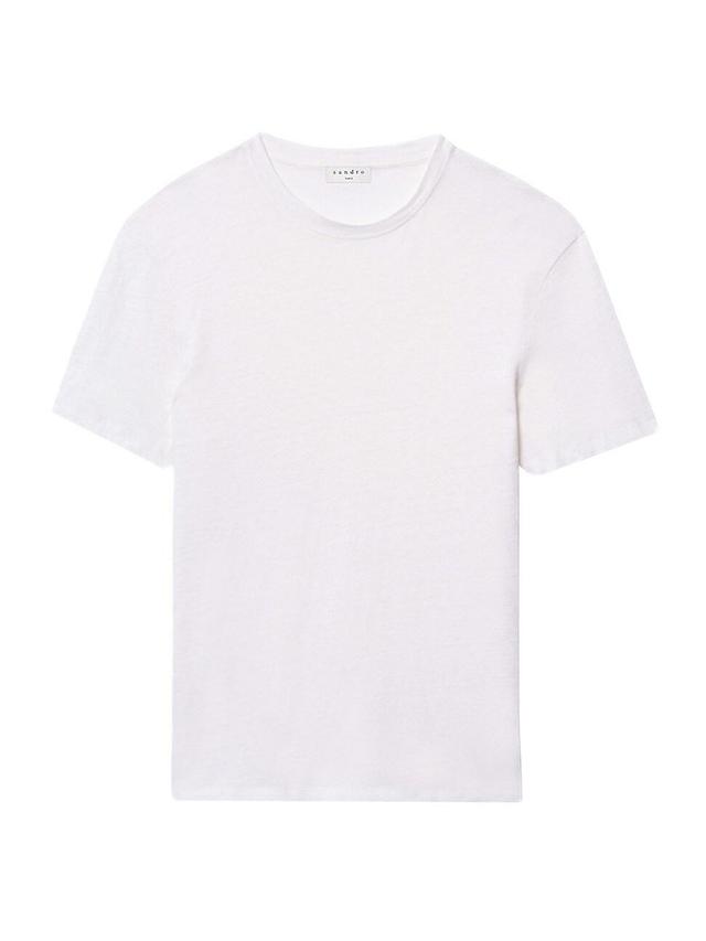 Mens Linen T-Shirt Product Image