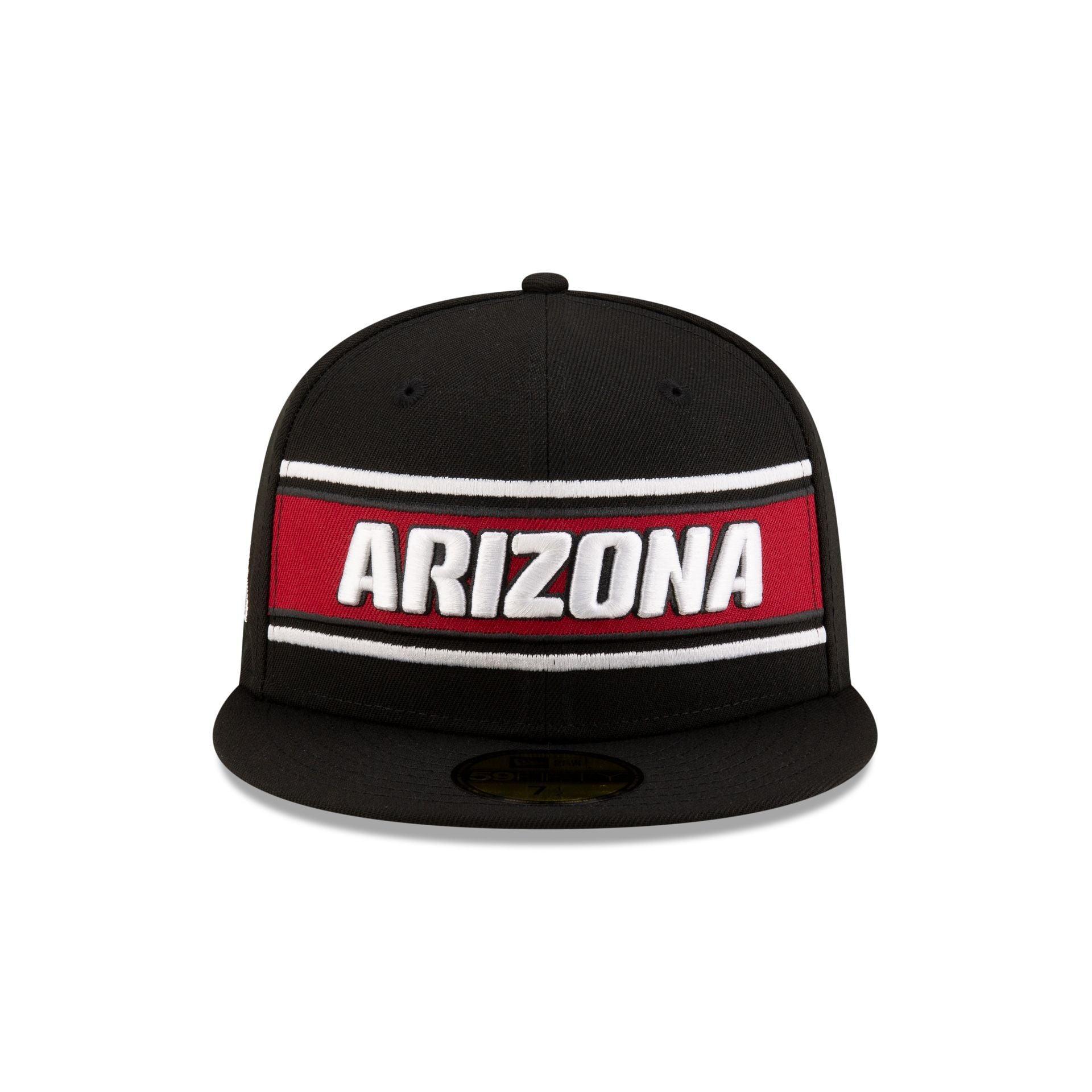 Arizona Cardinals 2024 Sideline Black 59FIFTY Fitted Hat Male Product Image