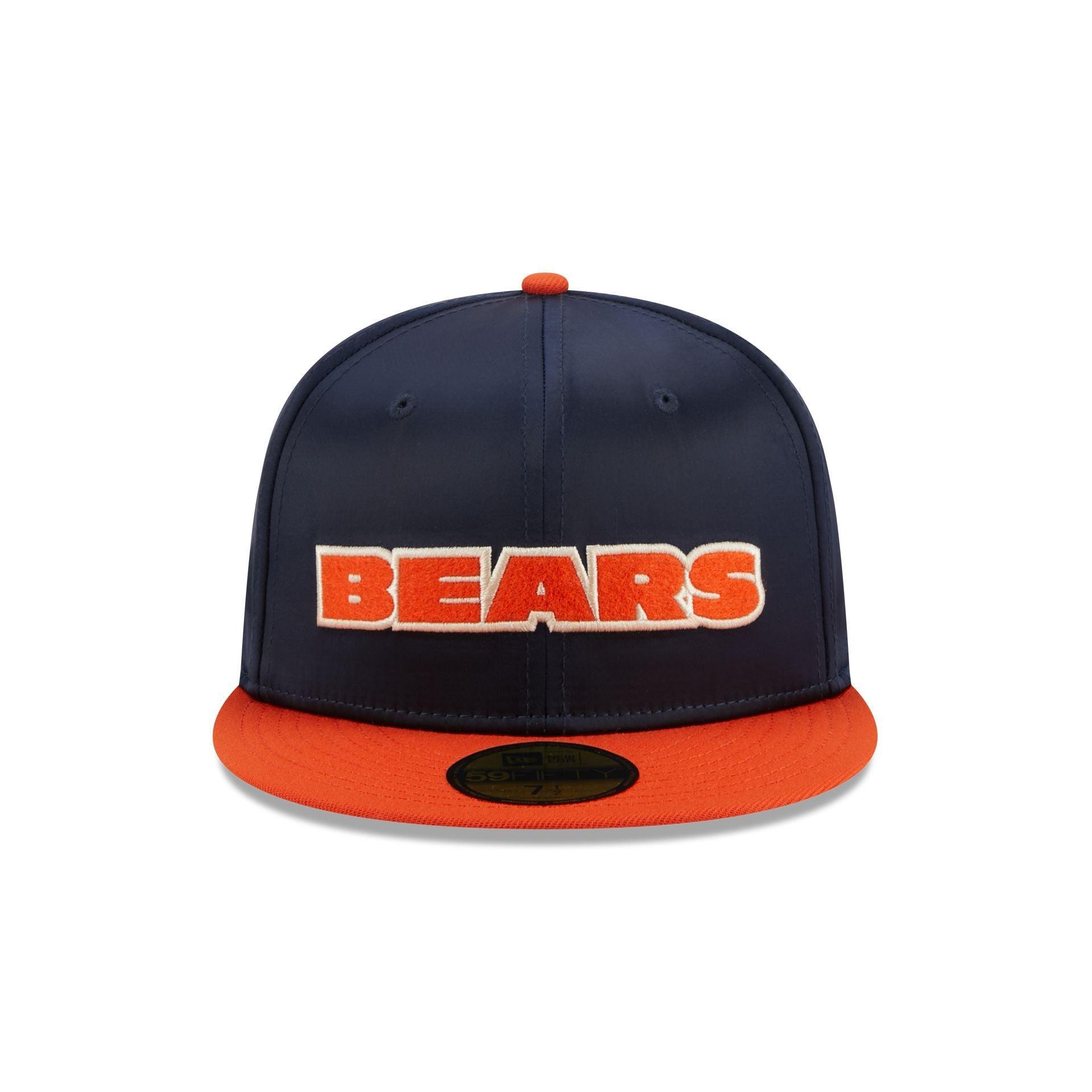 Chicago Bears Satin 59FIFTY Fitted Hat Male Product Image