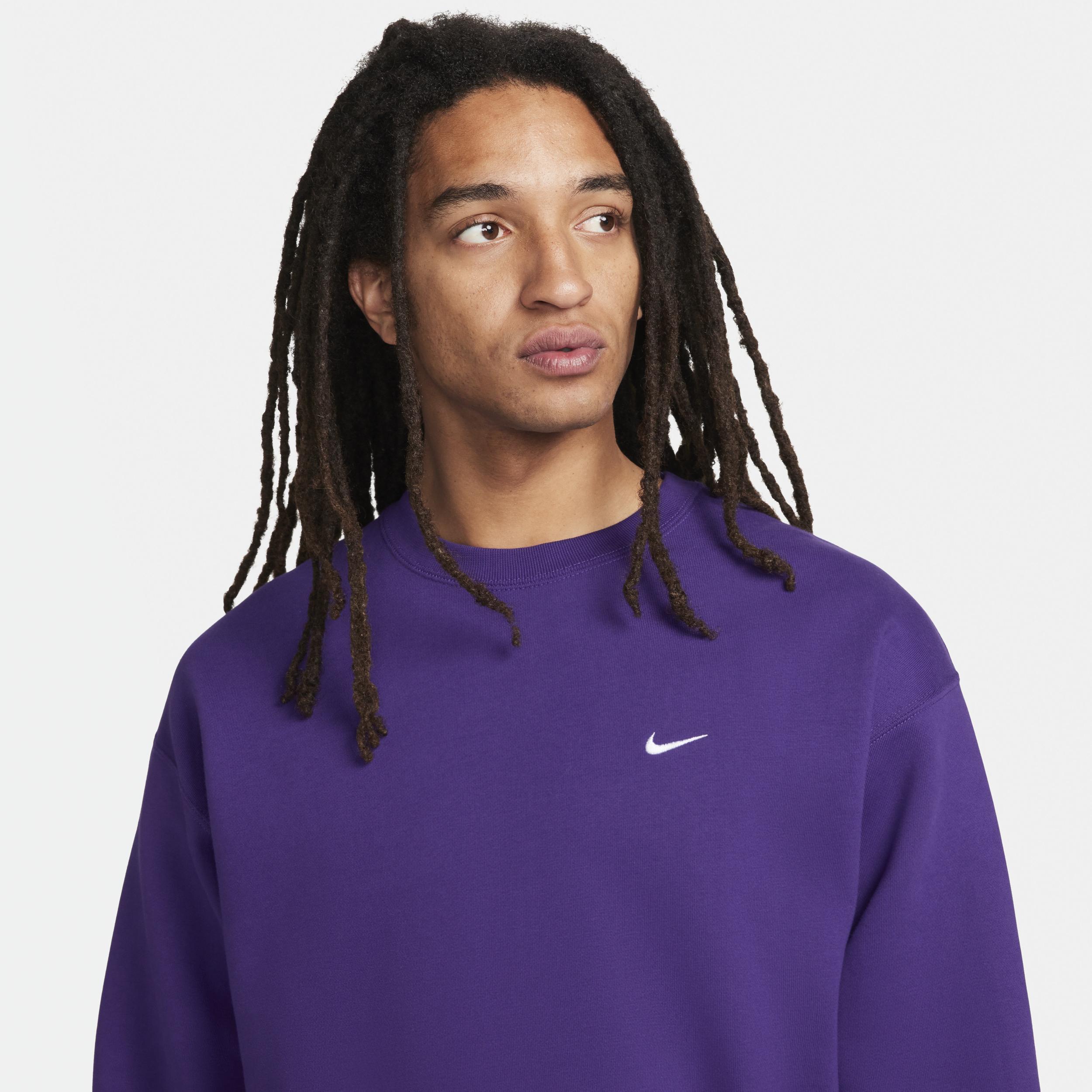 Nike Men's Solo Swoosh Fleece Crew Product Image