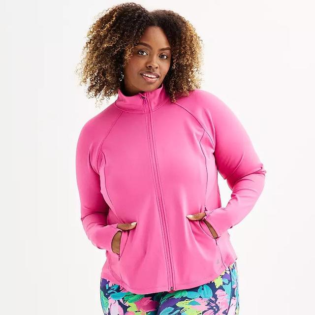 Plus Size Tek Gear Ultrastretch Performance Jacket, Womens Product Image