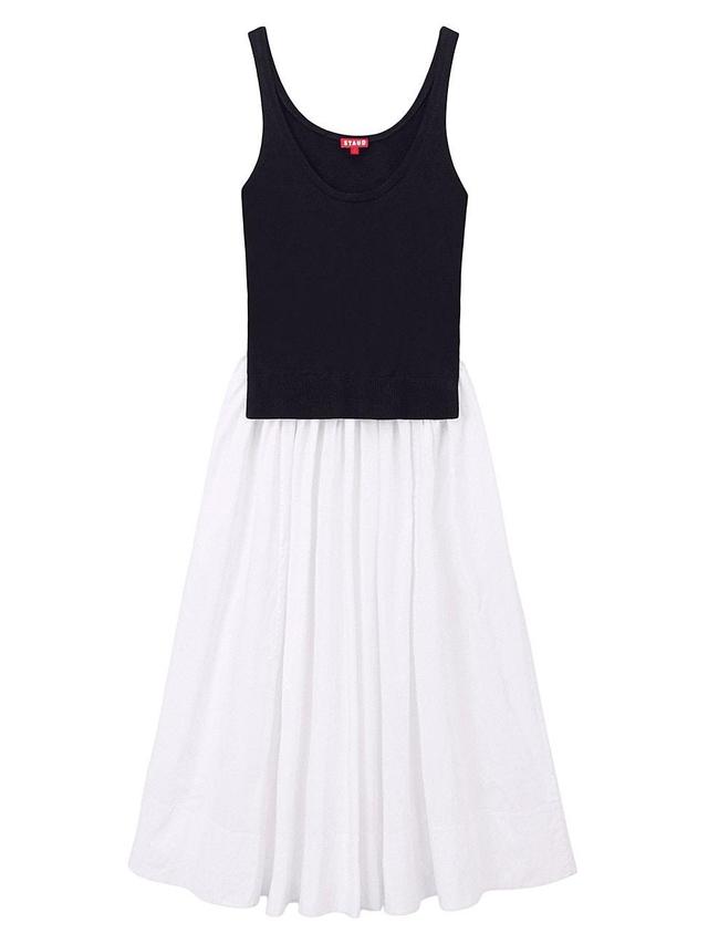 Womens Corey Merino Wool & Cotton Midi-Dress Product Image