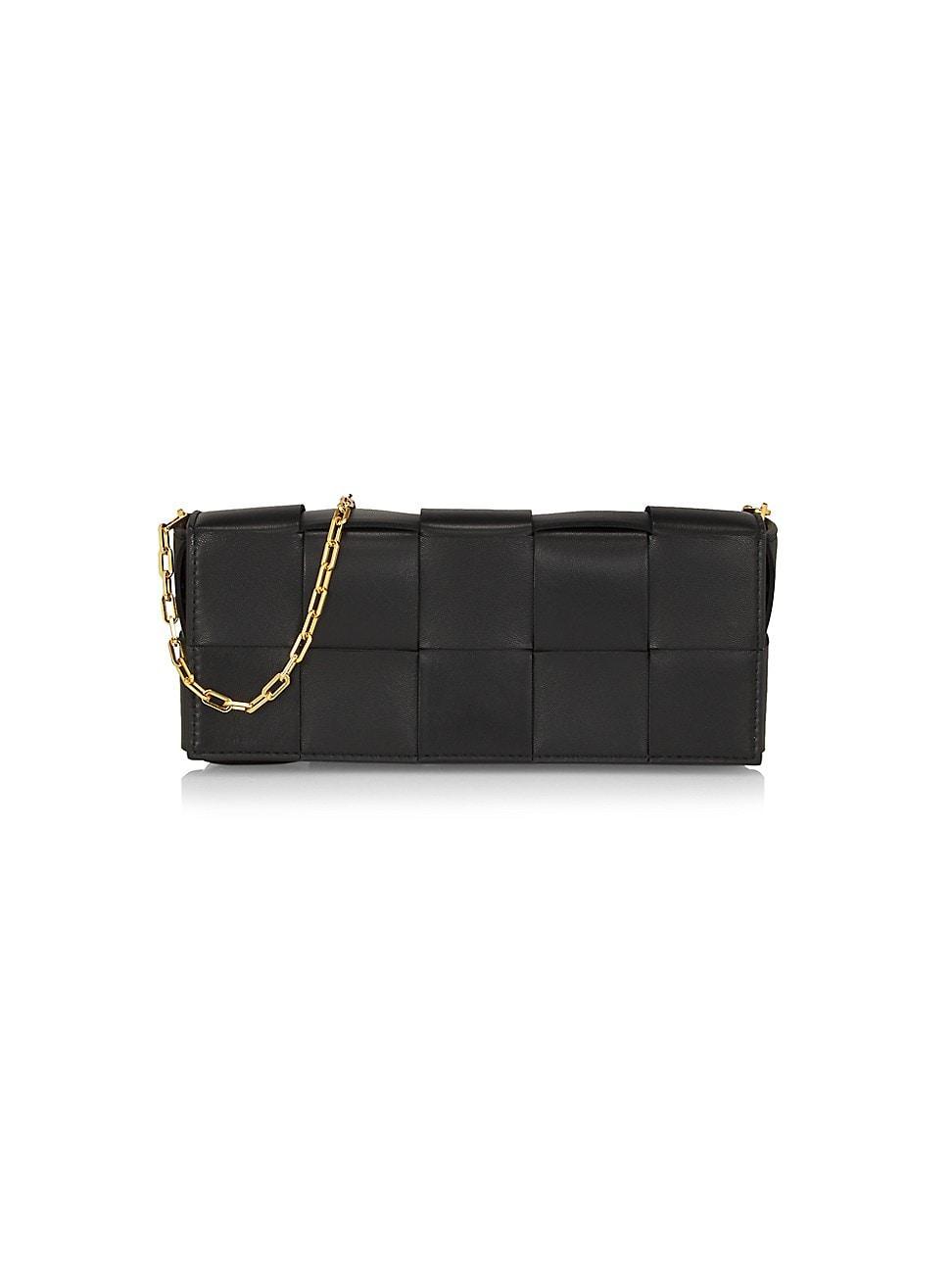 Bottega Veneta Cassette Intrecciato Leather Clutch Product Image