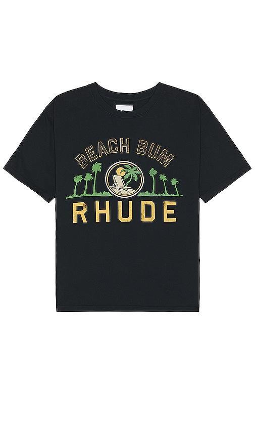 Rhude Palmera Tee in Black Product Image