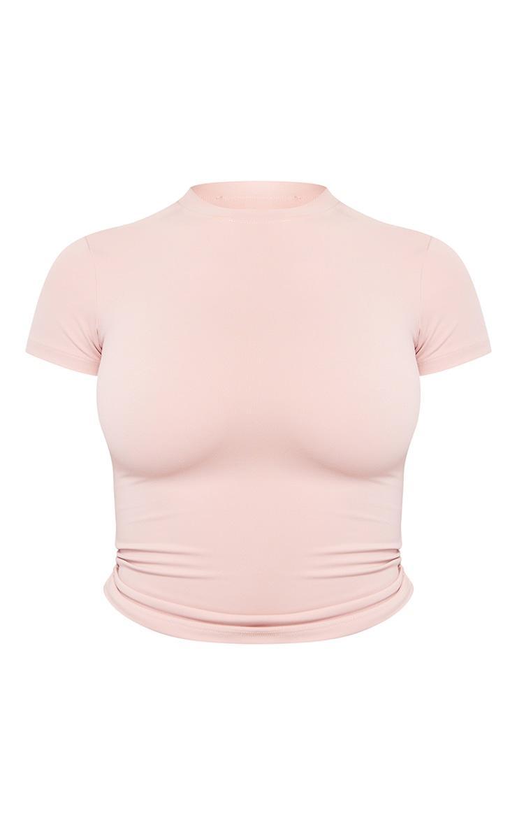 Mauve Snatched Sculpt Short Sleeve T Shirt Product Image