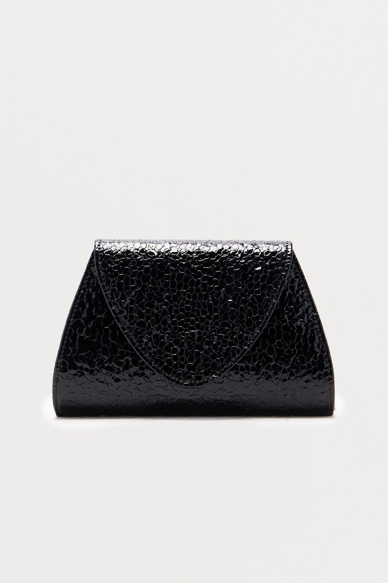 Adison Clutch - Black/Gold Product Image