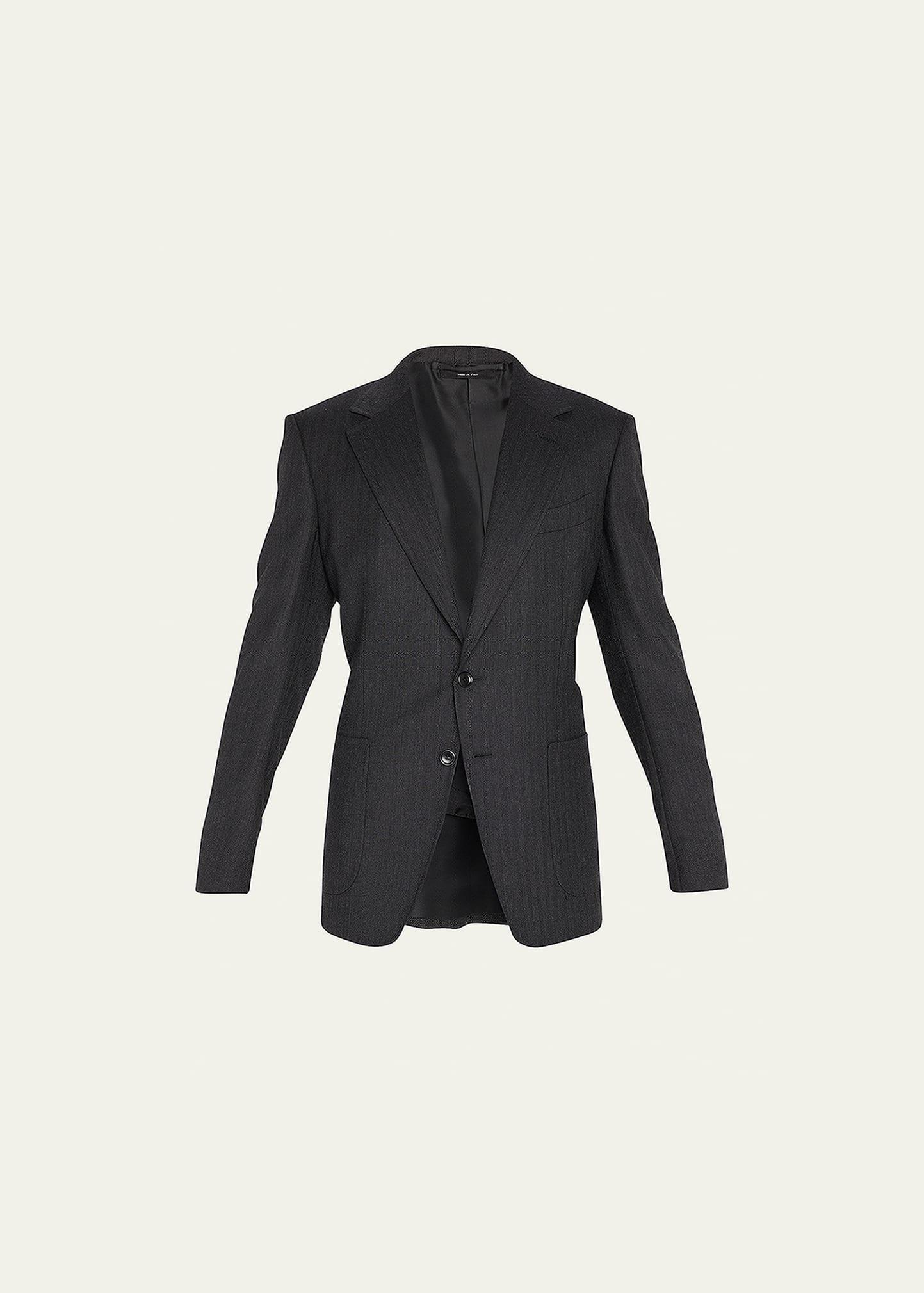 Mens Shelton Herringbone Dinner Jacket Product Image