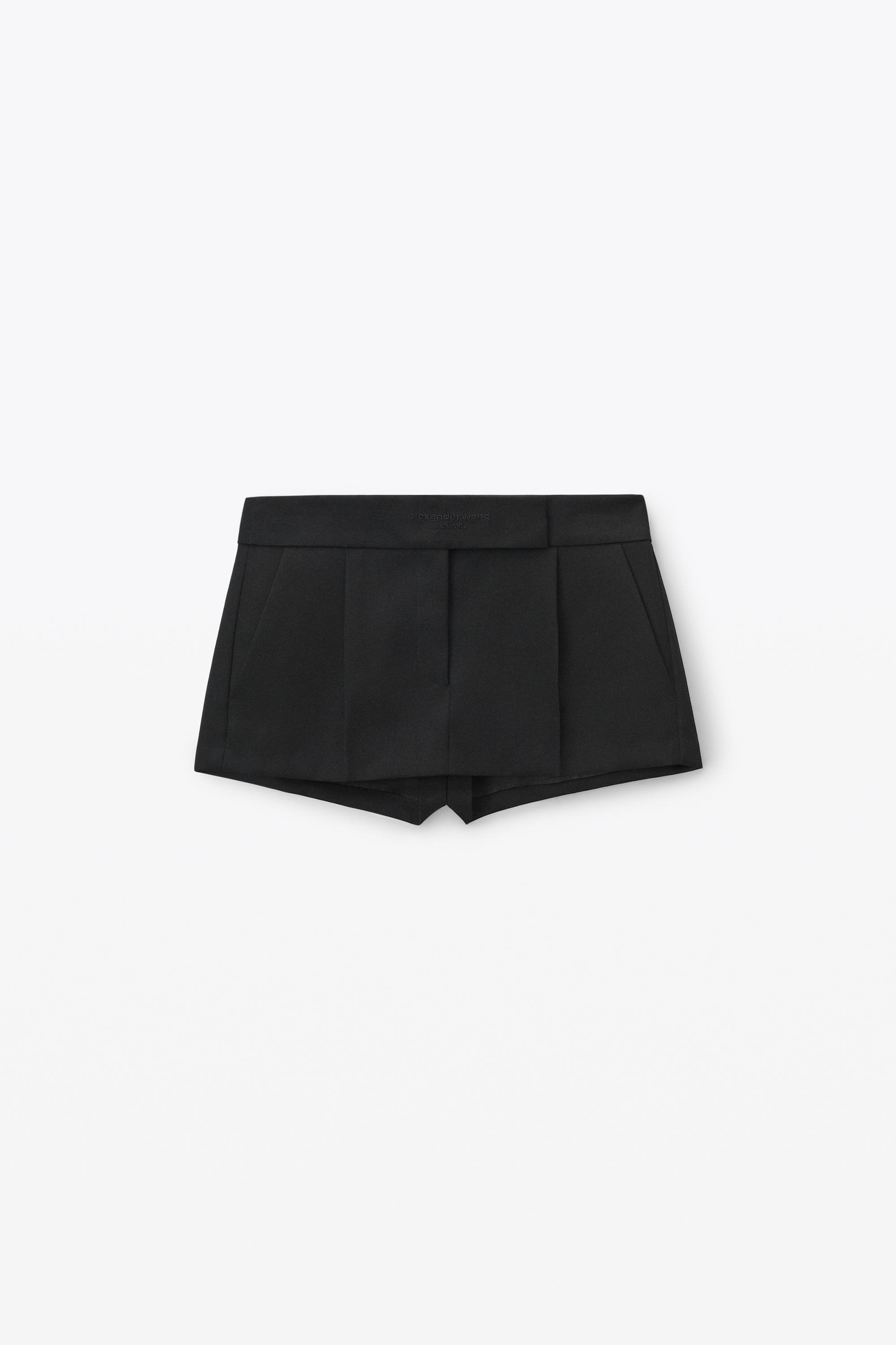 Tailored Mini Skort In Wool Tailoring Product Image