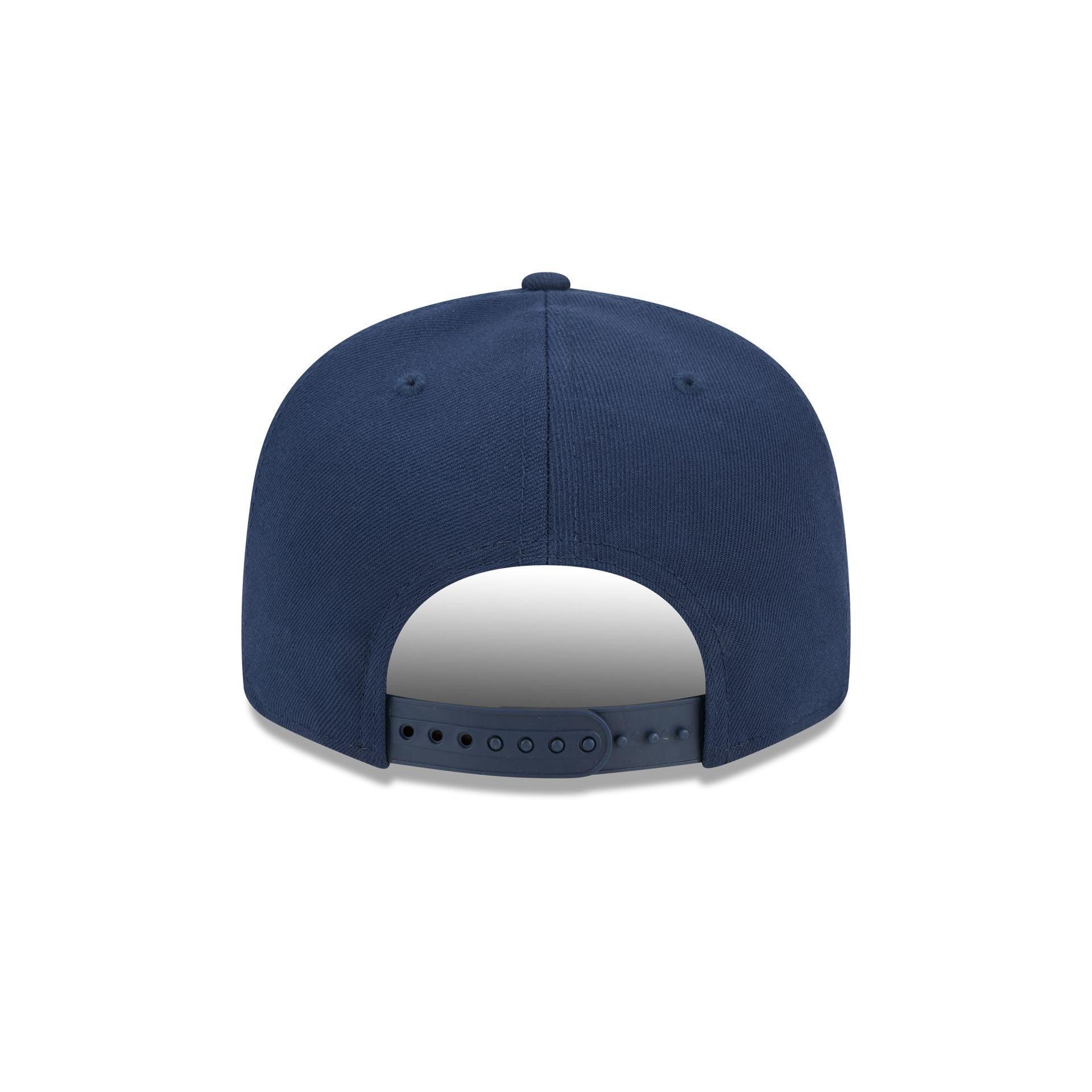 Kansas Jayhawks College Vault Blue 9FIFTY Snapback Hat Male Product Image