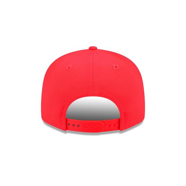 J. Lindeberg Orange 9FIFTY Snapback Hat Male Product Image