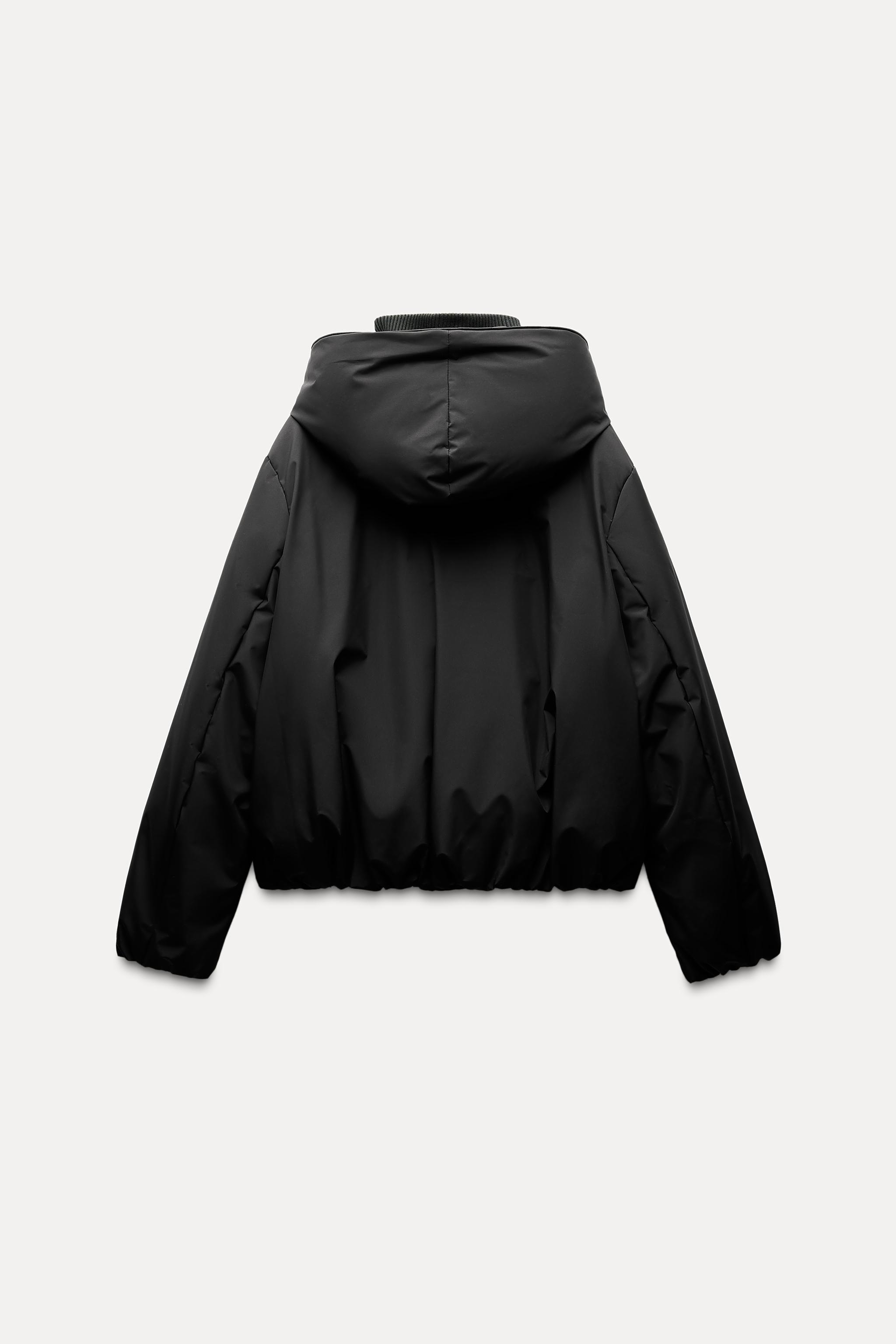 HOODED QUILTED JACKET Product Image