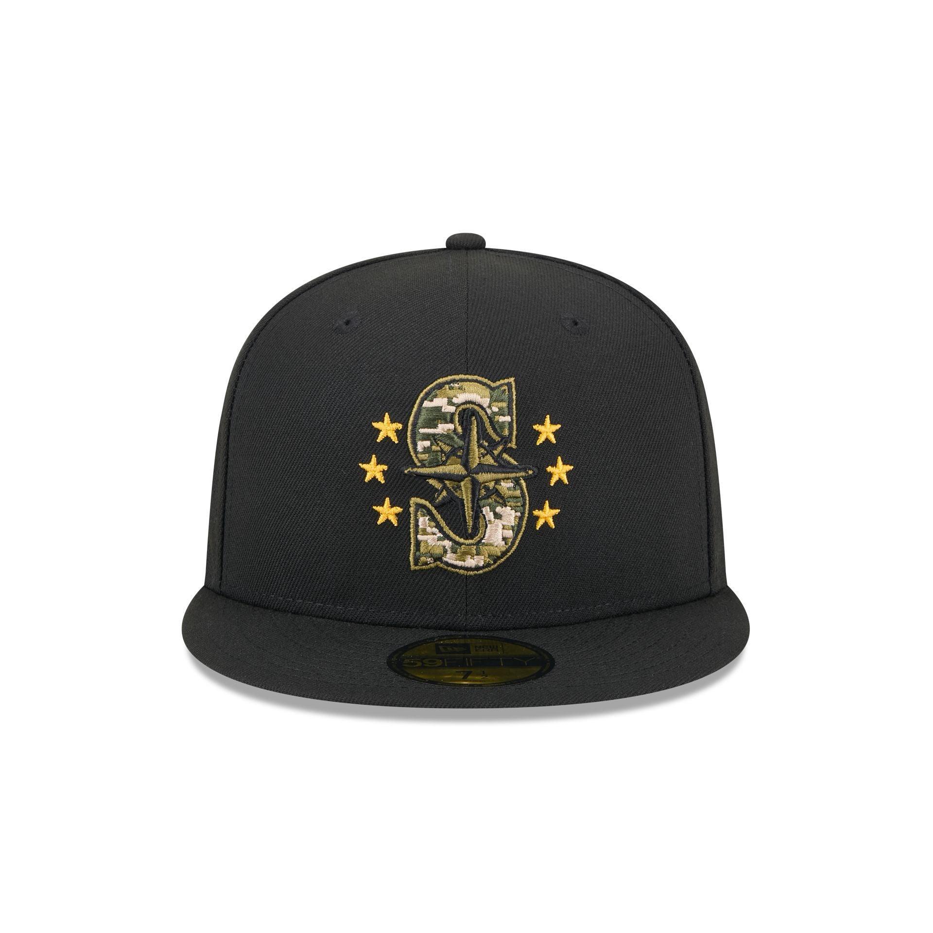 Seattle Mariners Armed Forces Day 2024 59FIFTY Fitted Hat Male Product Image