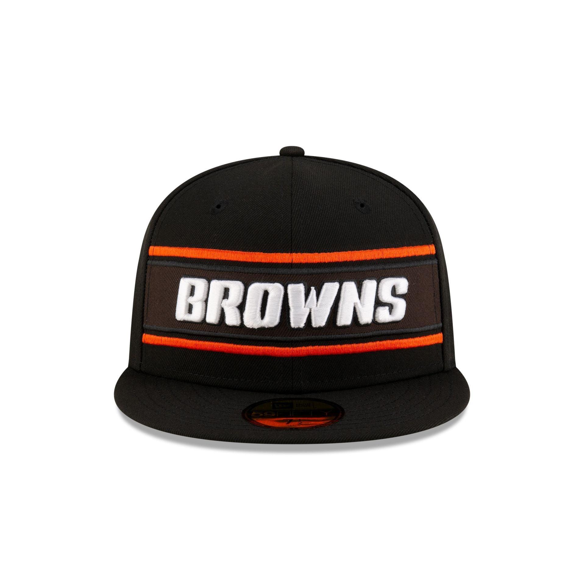 Cleveland Browns 2024 Sideline Black 59FIFTY Fitted Hat Male Product Image