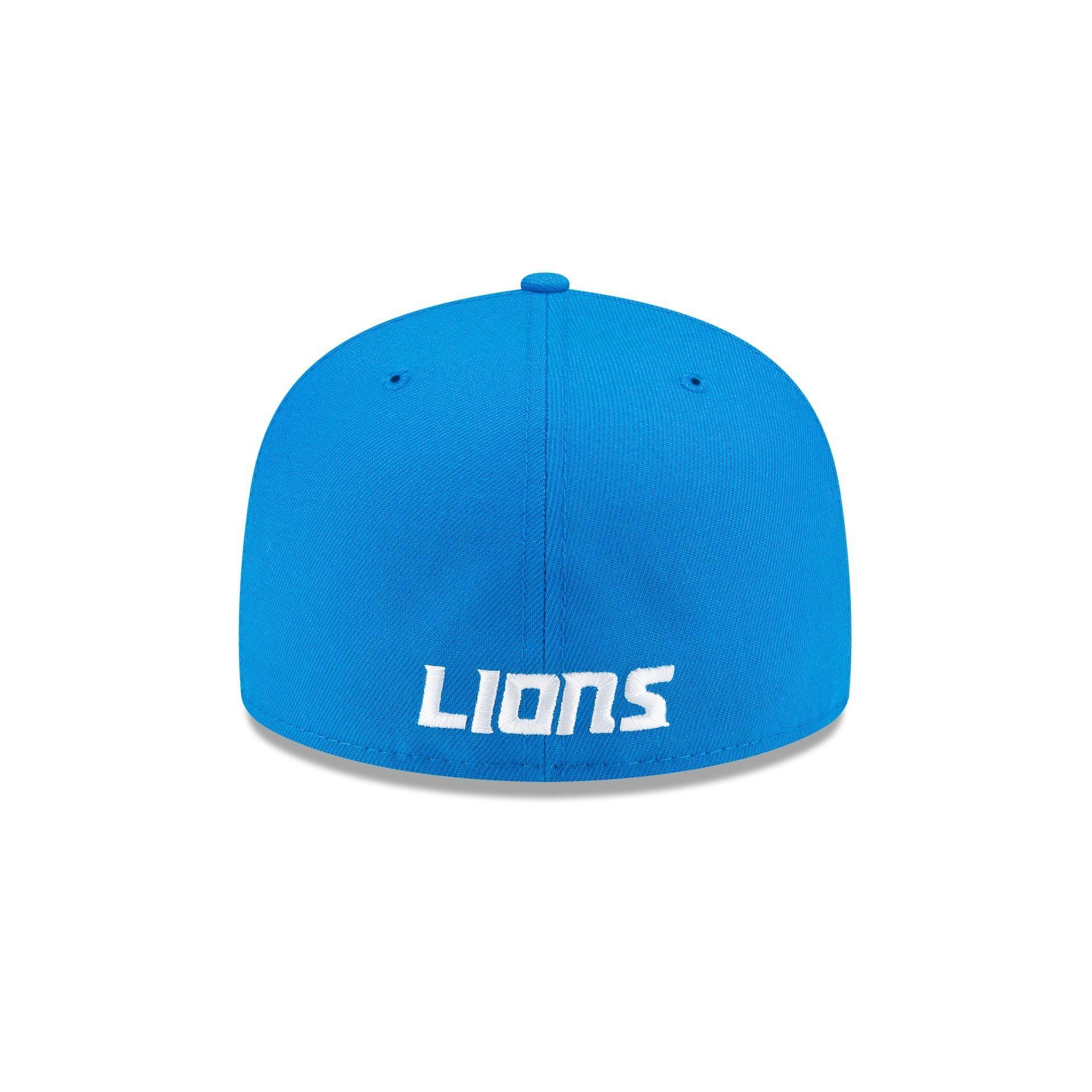 Detroit Lions Basic Blue 59FIFTY Fitted Hat Male Product Image