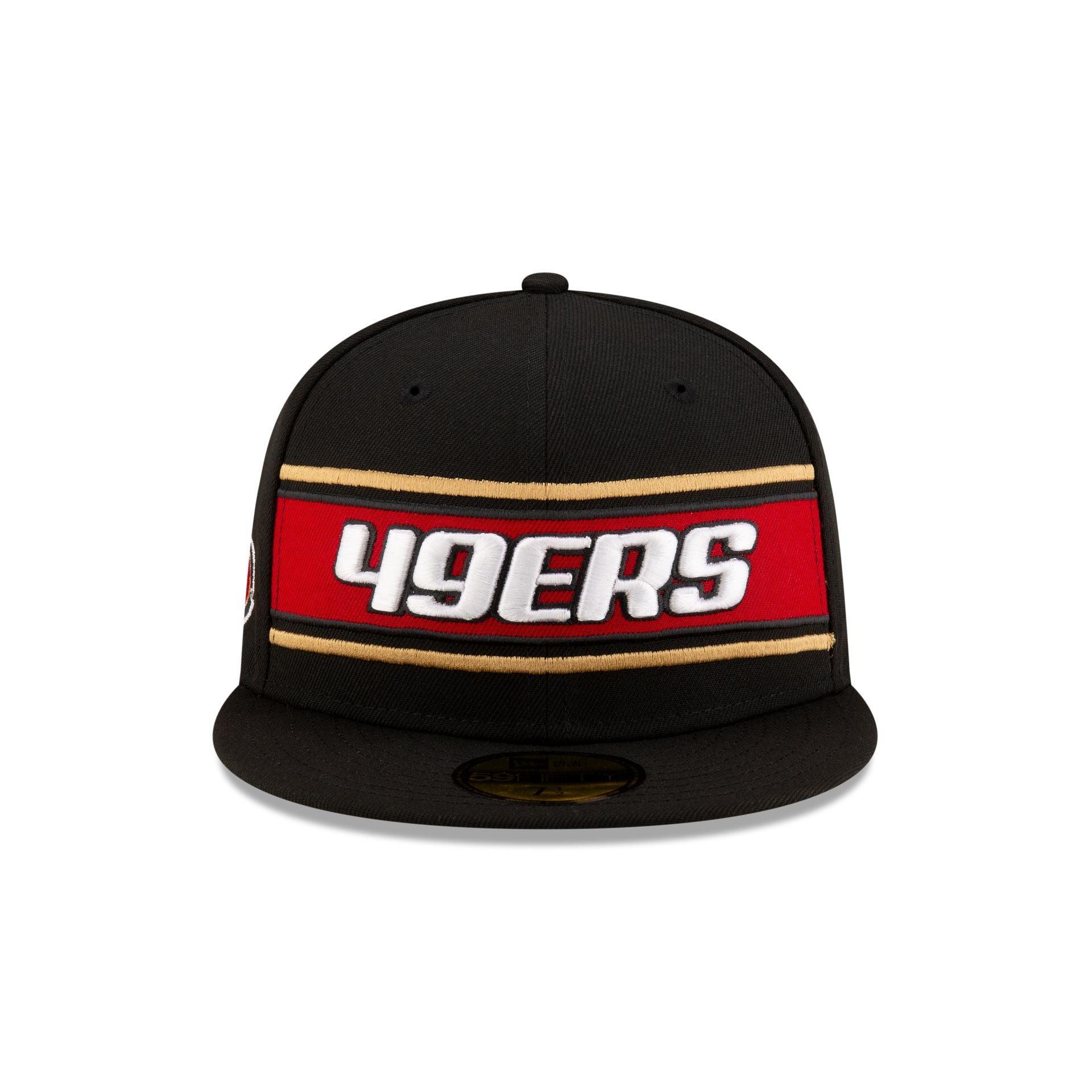 San Francisco 49ers 2024 Sideline Black 59FIFTY Fitted Hat Male Product Image