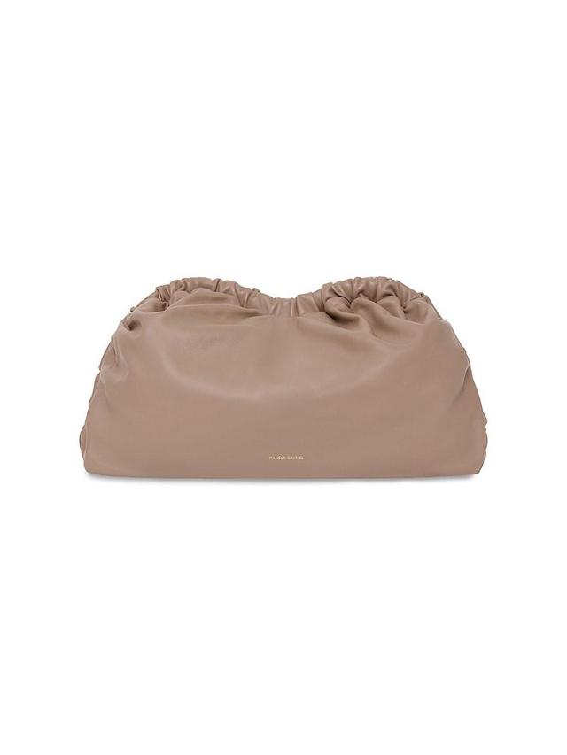 Womens Cloud Leather Clutch Product Image